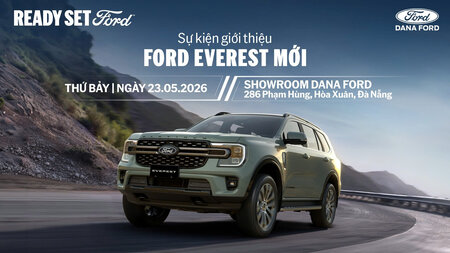 BẠN ĐÃ SẴN SÀNG CHO MÀN RA MẮT SIÊU PHẨM FORD EVEREST TẠI ĐÀ NẴNG?